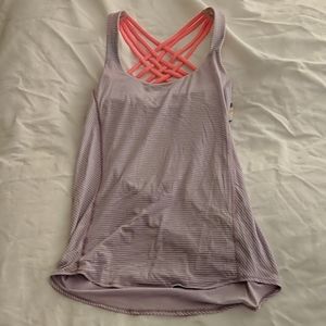 Lululemon wild and free tank sz 4